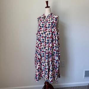 floral sleeveless dress from Anne Klein